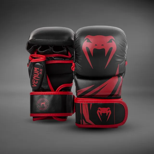 venum-challenger-3-0-sparringhandschuhe-schwarz-rot image 1