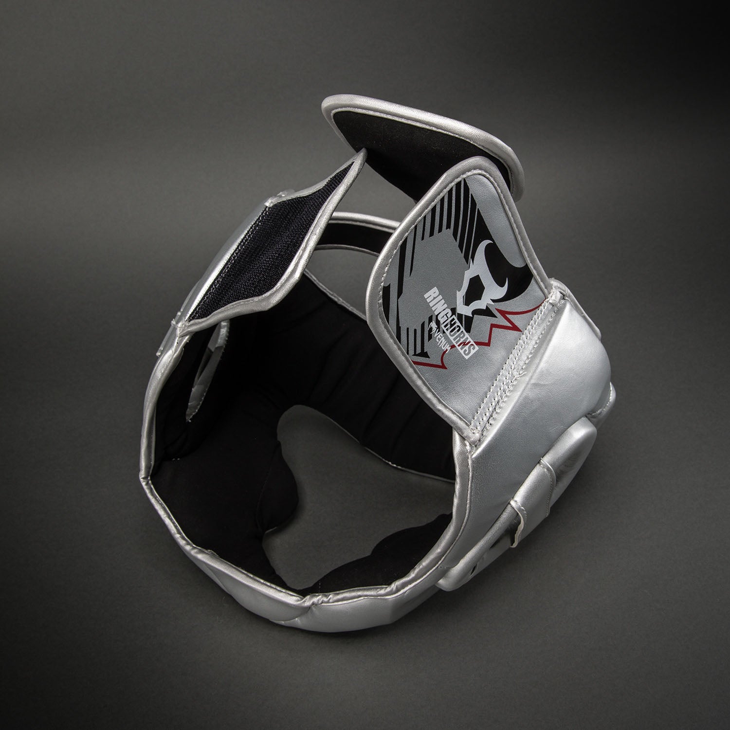 ringhorns-charger-by-venum-kopfschutz-silber-schwarz image 4