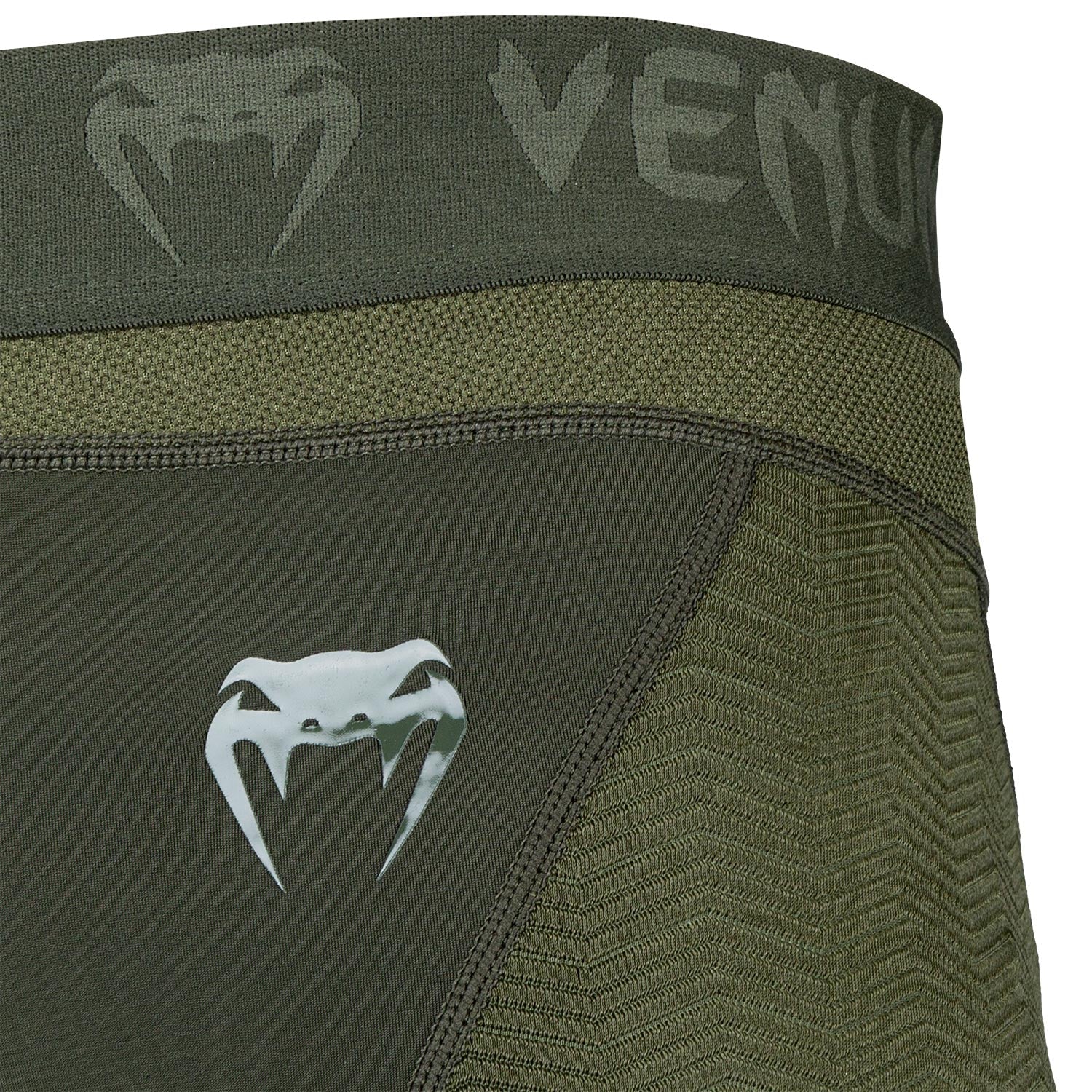 venum-g-fit-spats-kompressionshose-herren-khaki-gr-n image 6