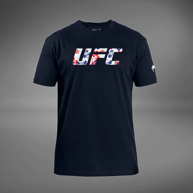 ufc-unrivaled-by-venum-max-holloway-herren-t-shirt-navy image 1