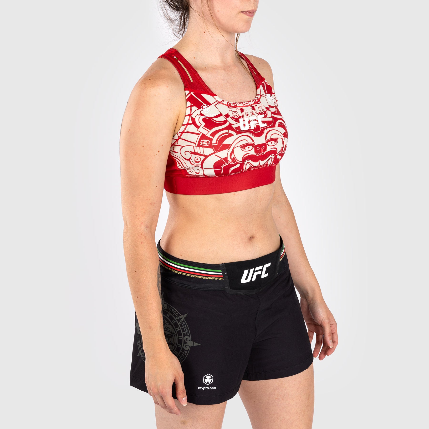 noche-ufc-by-venum-authentic-fight-night-sport-bh-damen-rot image 4