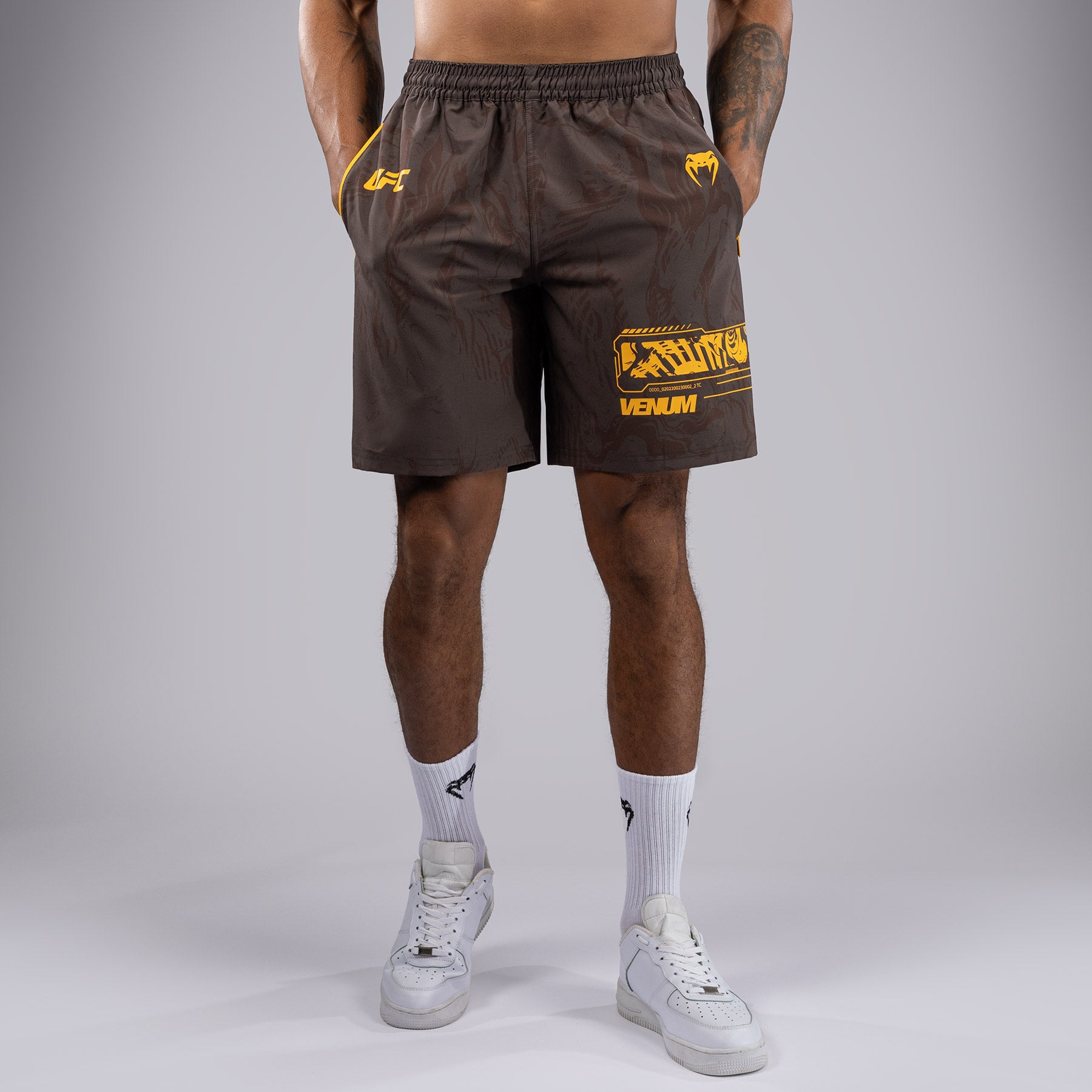venum-ufc-fusion-fight-week-performance-short-herren-erdiges-braun image 5