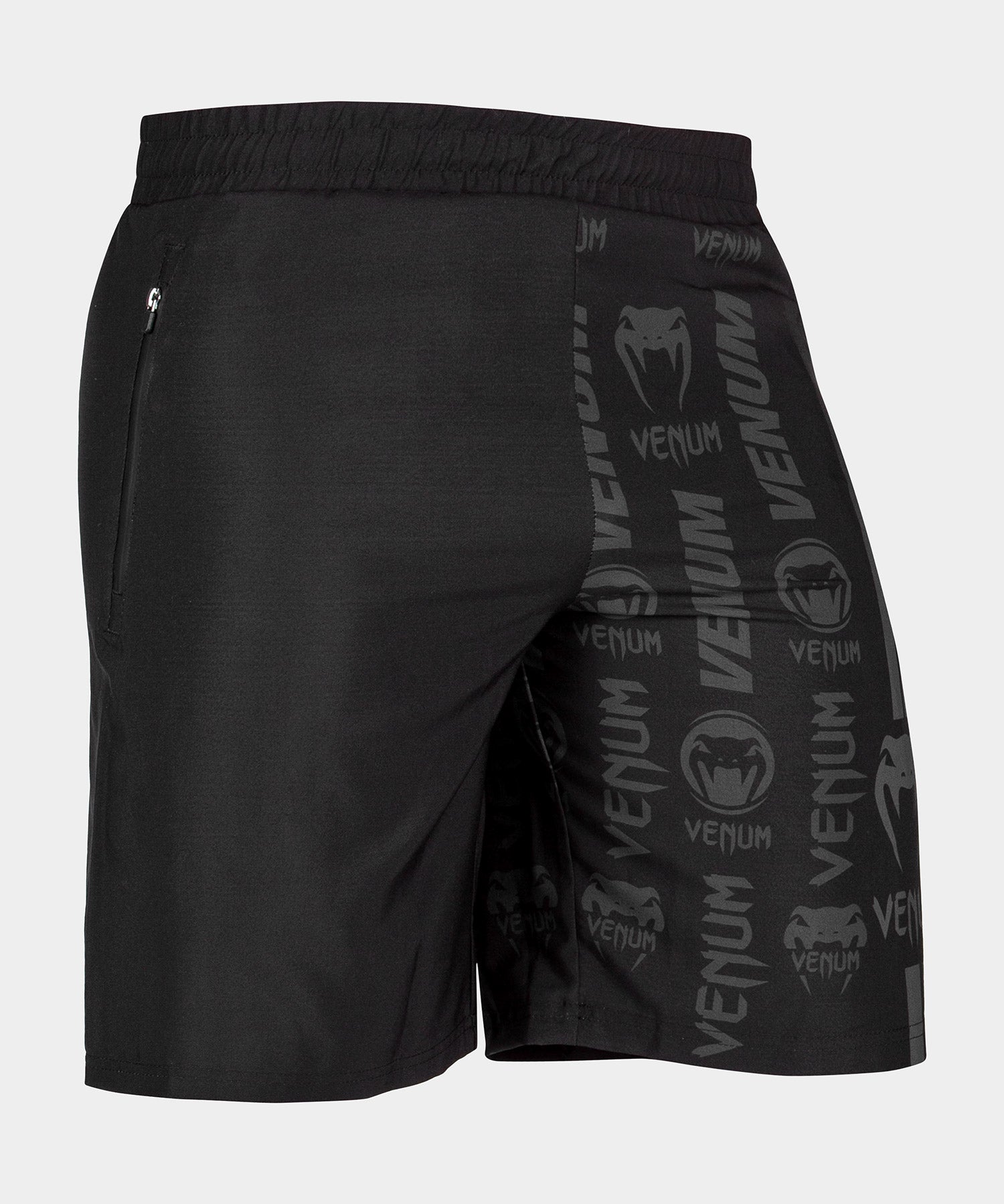 venum-logos-fitness-shorts-herren-schwarz-schwarz image 2