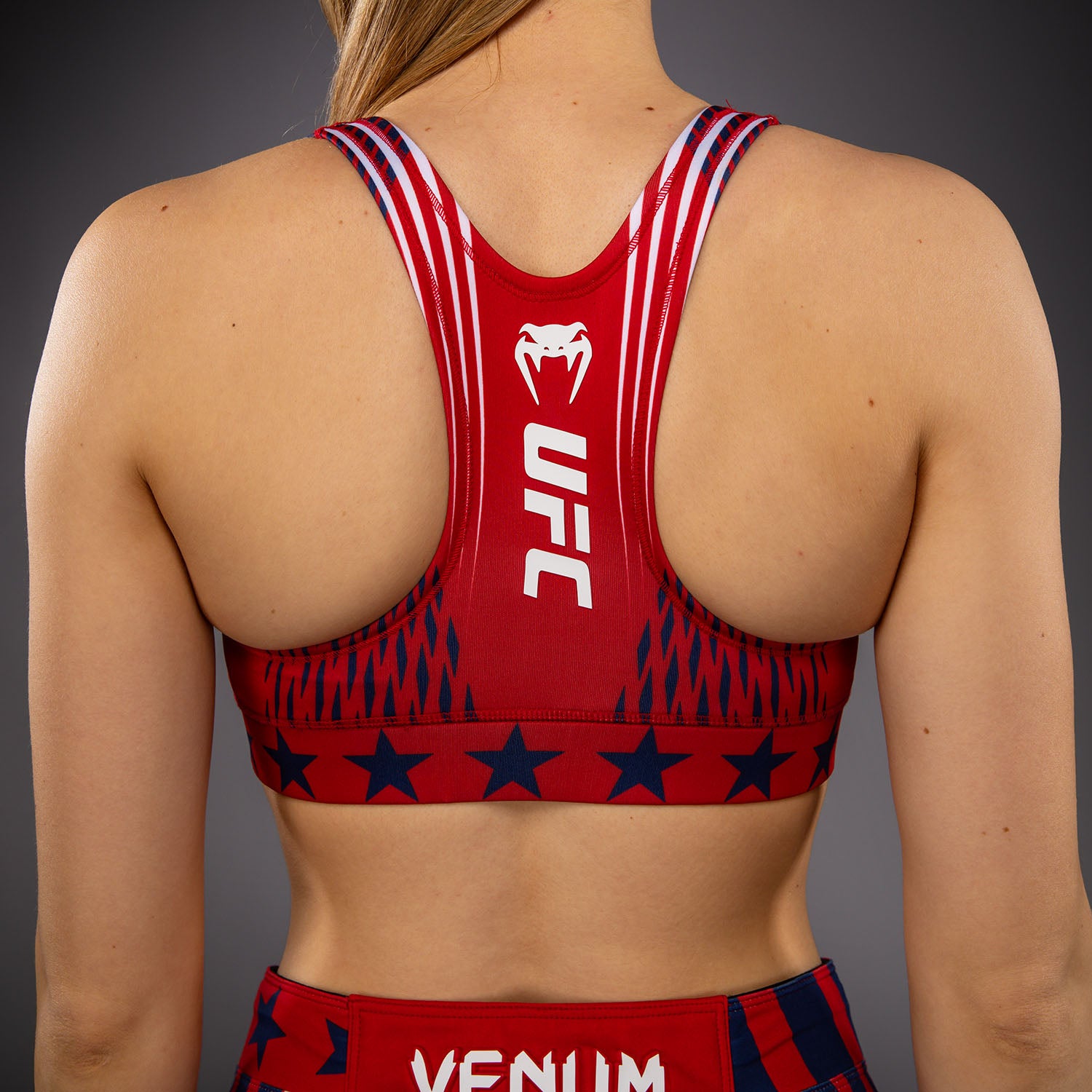venum-ufc-freedom-250-authentic-fight-night-sport-bh-f-r-damen-rot image 6