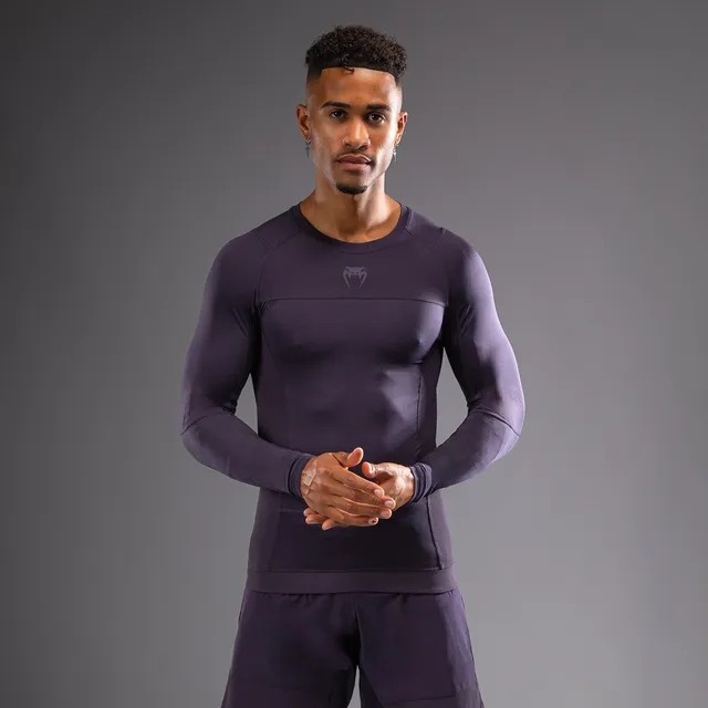 venum-g-fit-air-herren-langarm-rashguard-tiefpurpur image 1