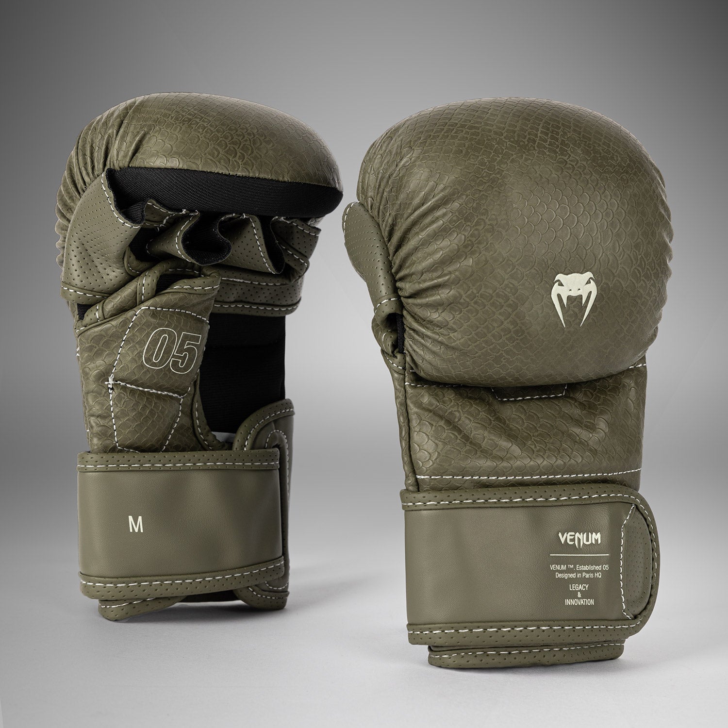 venum-impact-evo-scales-mma-sparringhandschuhe-armygr-n image 2