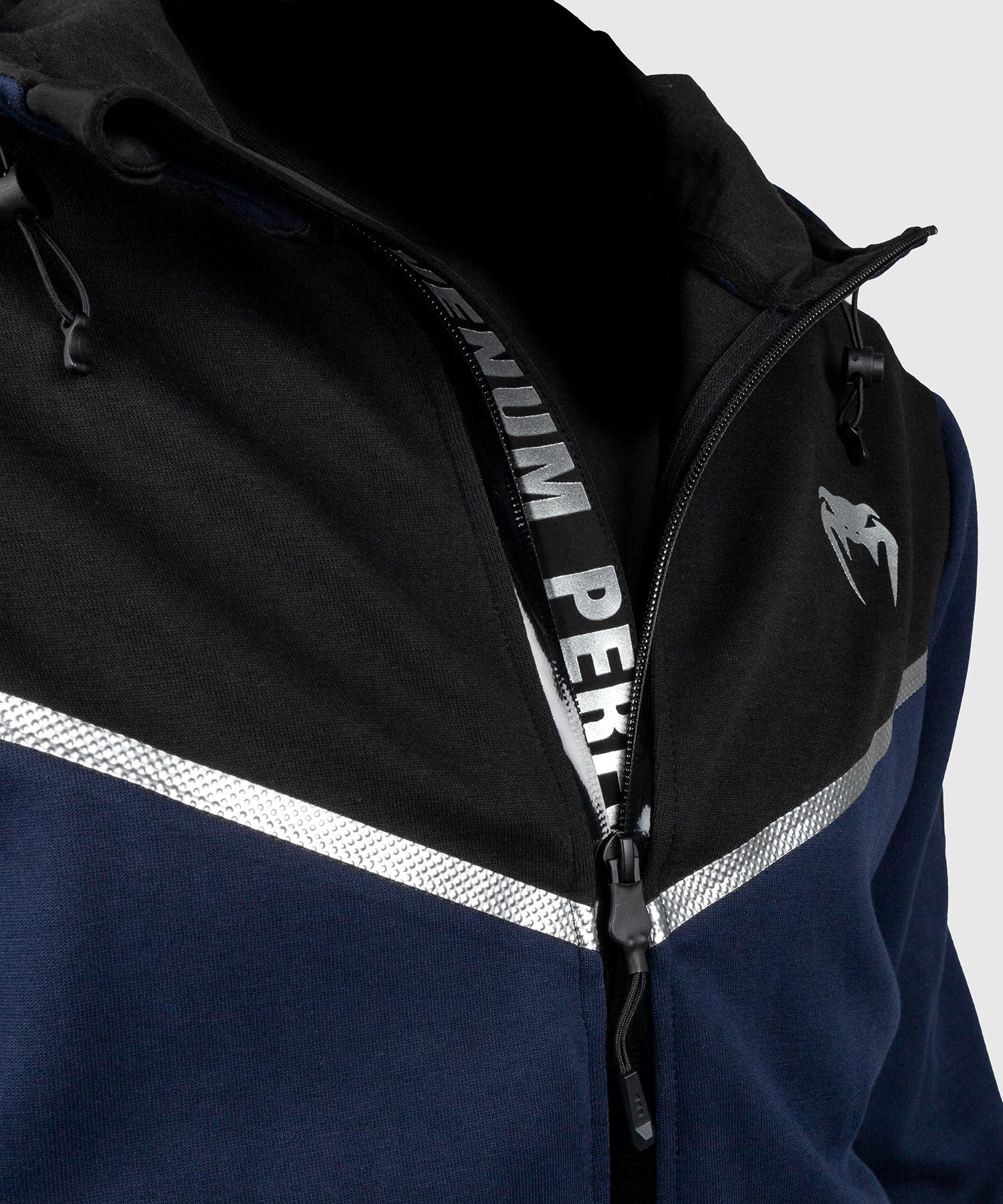 venum-laser-evo-sweatshirt-mit-kapuze-navy-silver image 7