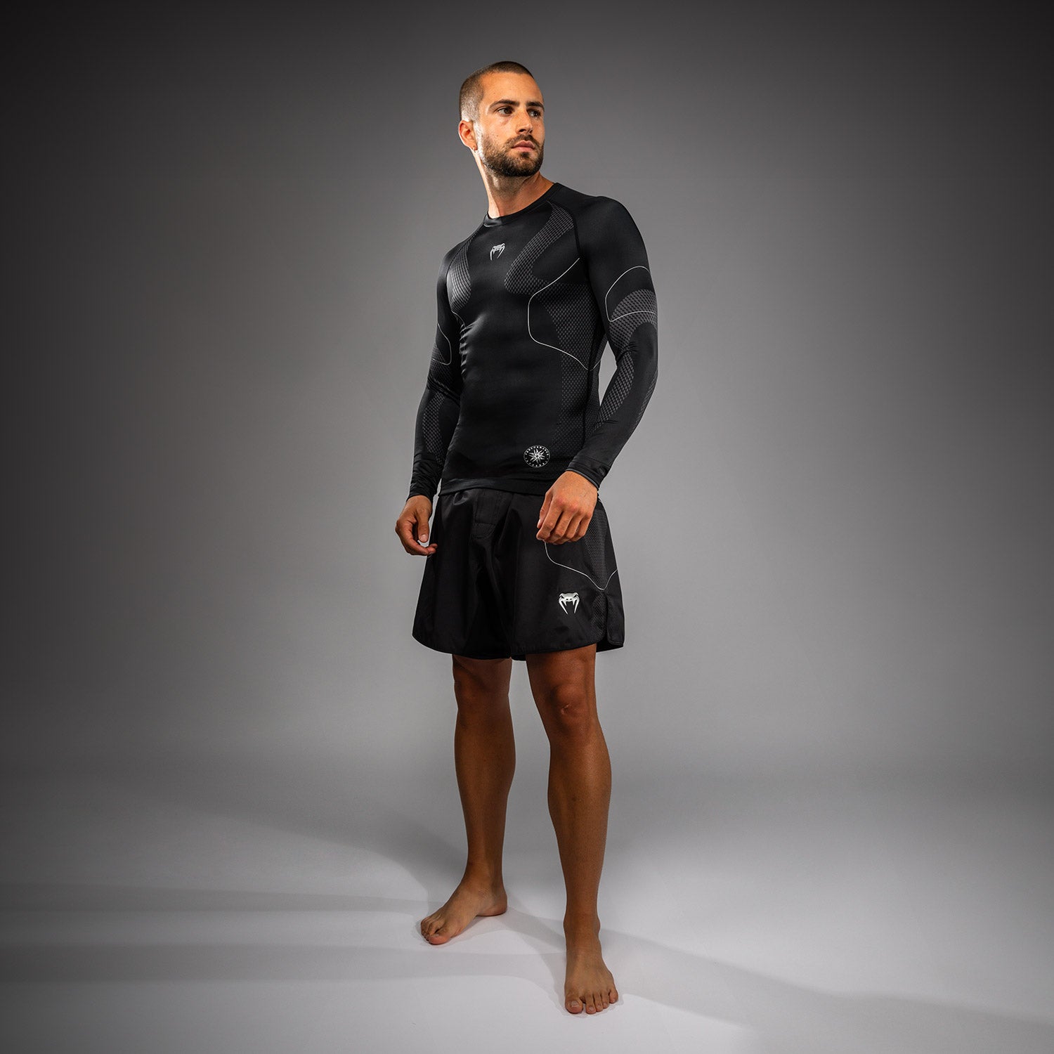 venum-nexus-langarm-rashguard-schwarz-silber-f-r-herren image 6