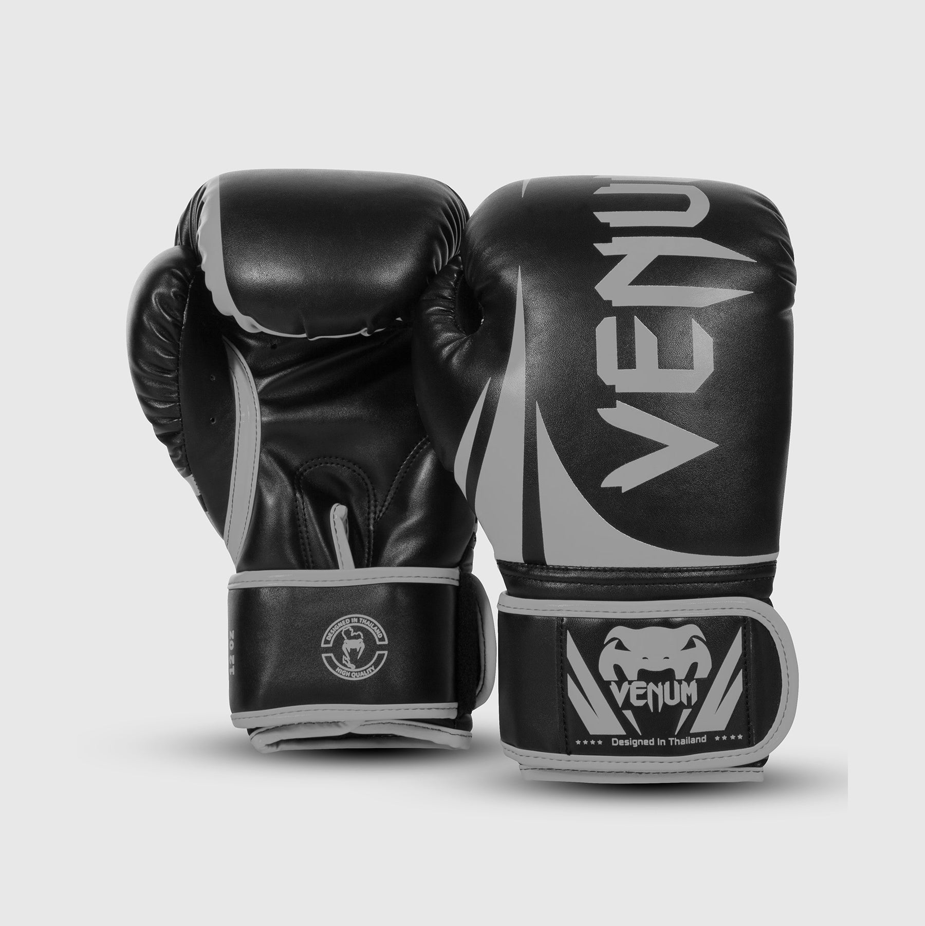 venum-challenger-2-0-boxhandschuhe-schwarz-grau image 2