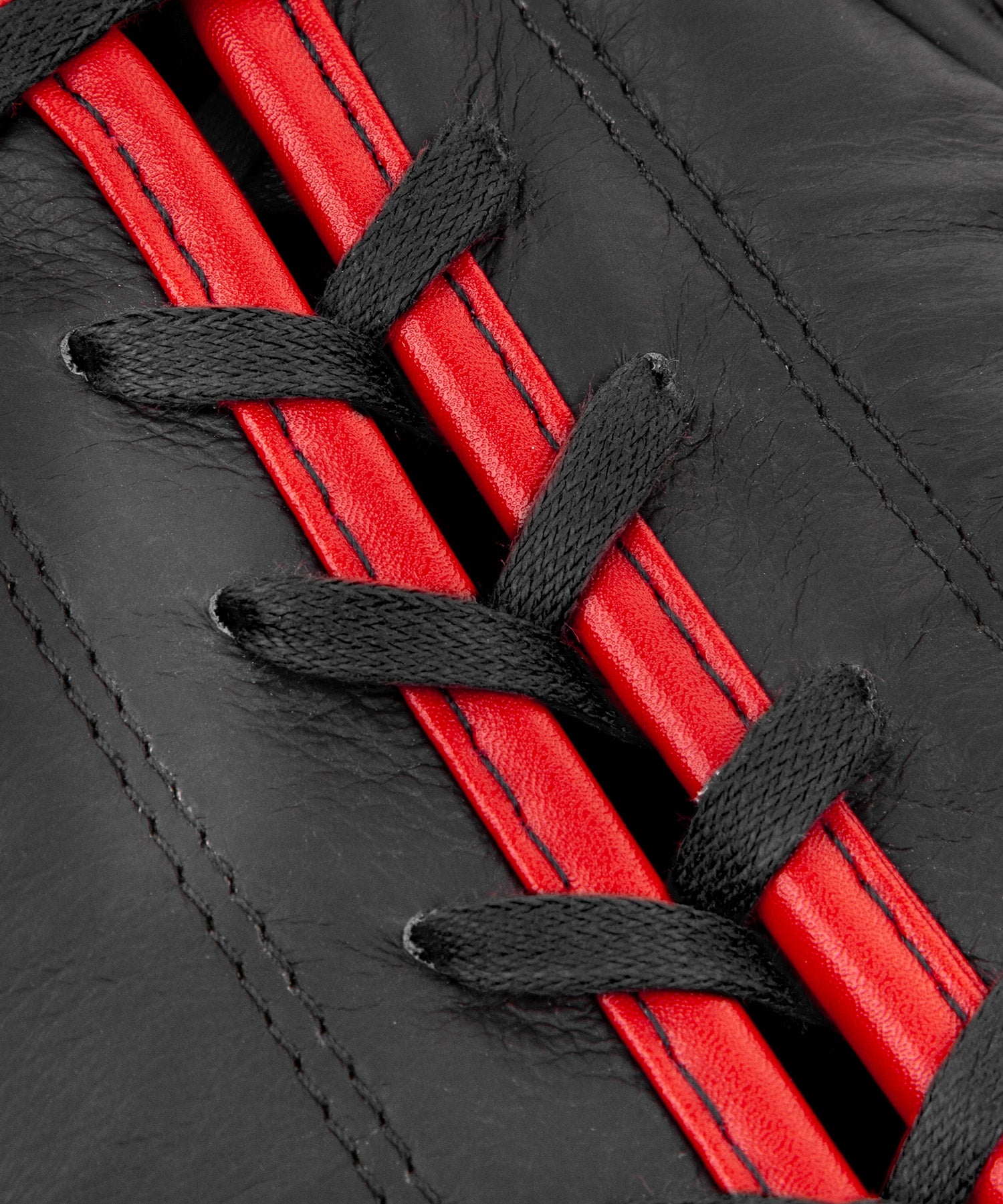 venum-shield-professionelle-boxhandschuhe-mit-schn-rung-rot-schwarz image 7