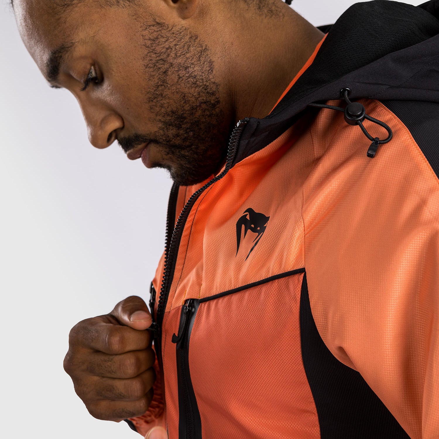 venum-laser-3-0-trainingsjacke-schwarz-orange-f-r-herren image 5
