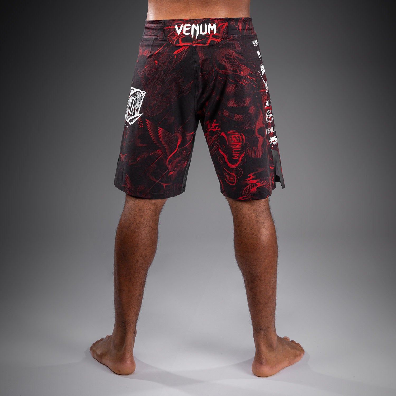 venum-20th-anniversary-fightshorts-herren-schwarz-rot image 3