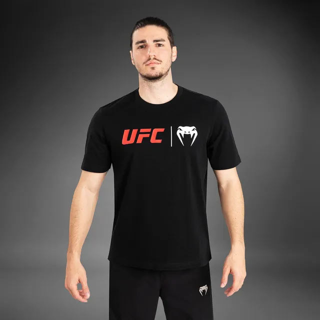 ufc-venum-classic-t-shirt-herren-schwarz-rot image 1