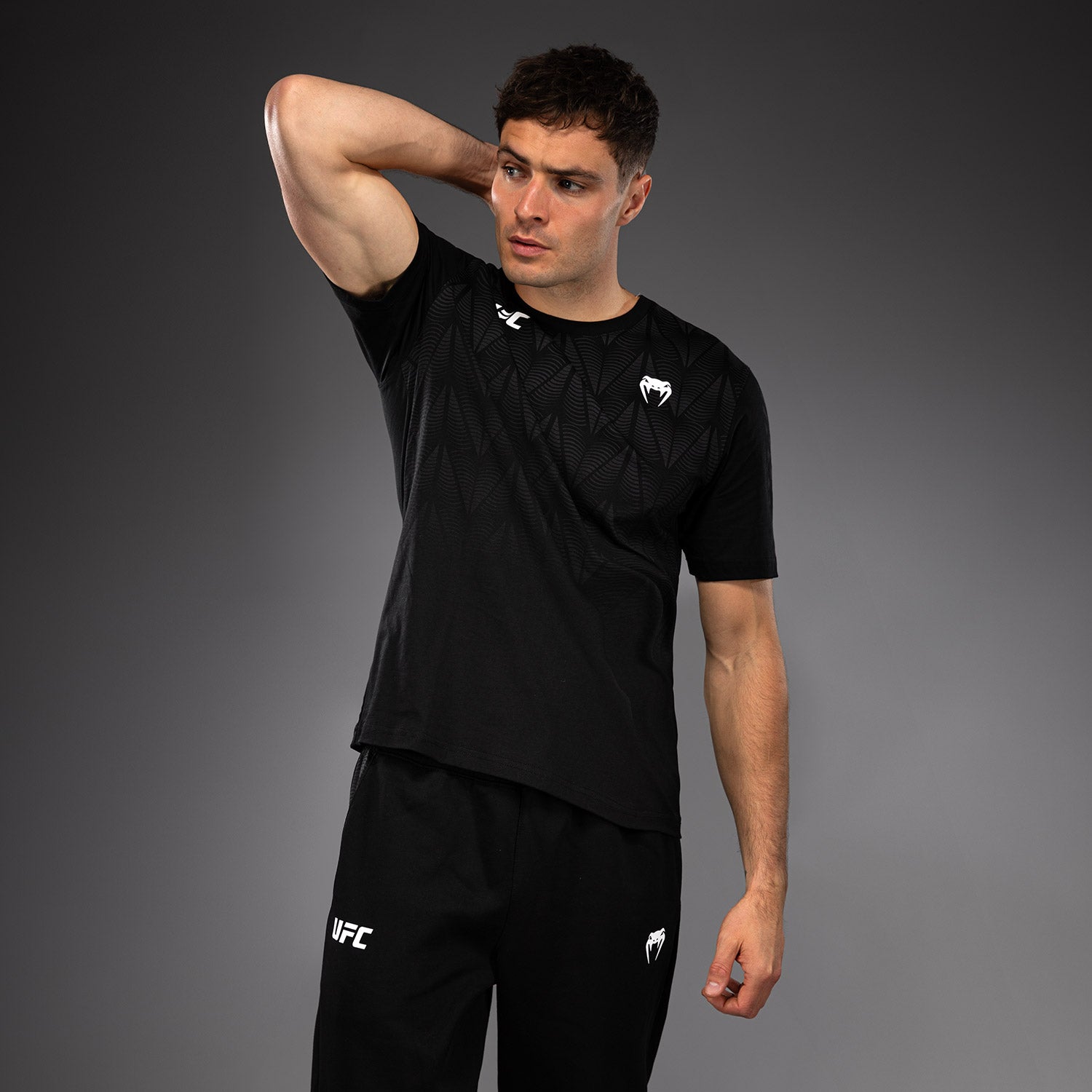 venum-ufc-zenith-replica-t-shirt-herren-schwarz image 3
