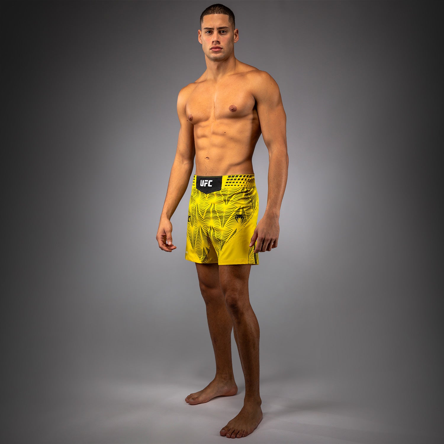 ufc-zenith-by-venum-authentic-fight-night-fight-short-herren-short-fit-gelb image 8