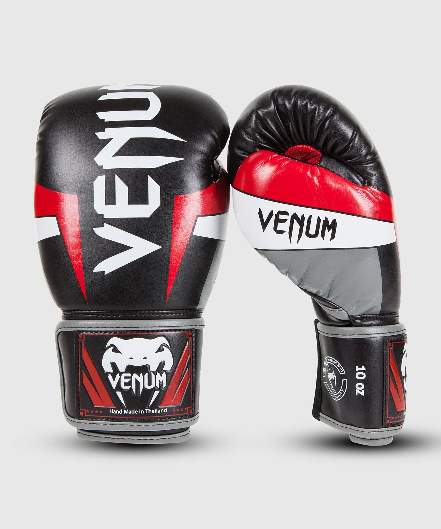venum-elite-boxhandschuhe-schwarz-rot-wei image 1