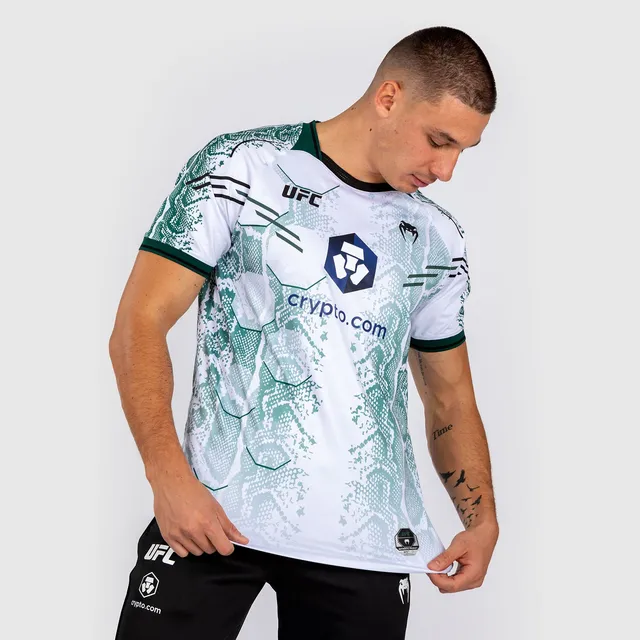 ufc-adrenaline-by-venum-authentic-fight-night-trikot-emerald-edition-wei-gr-n image 1
