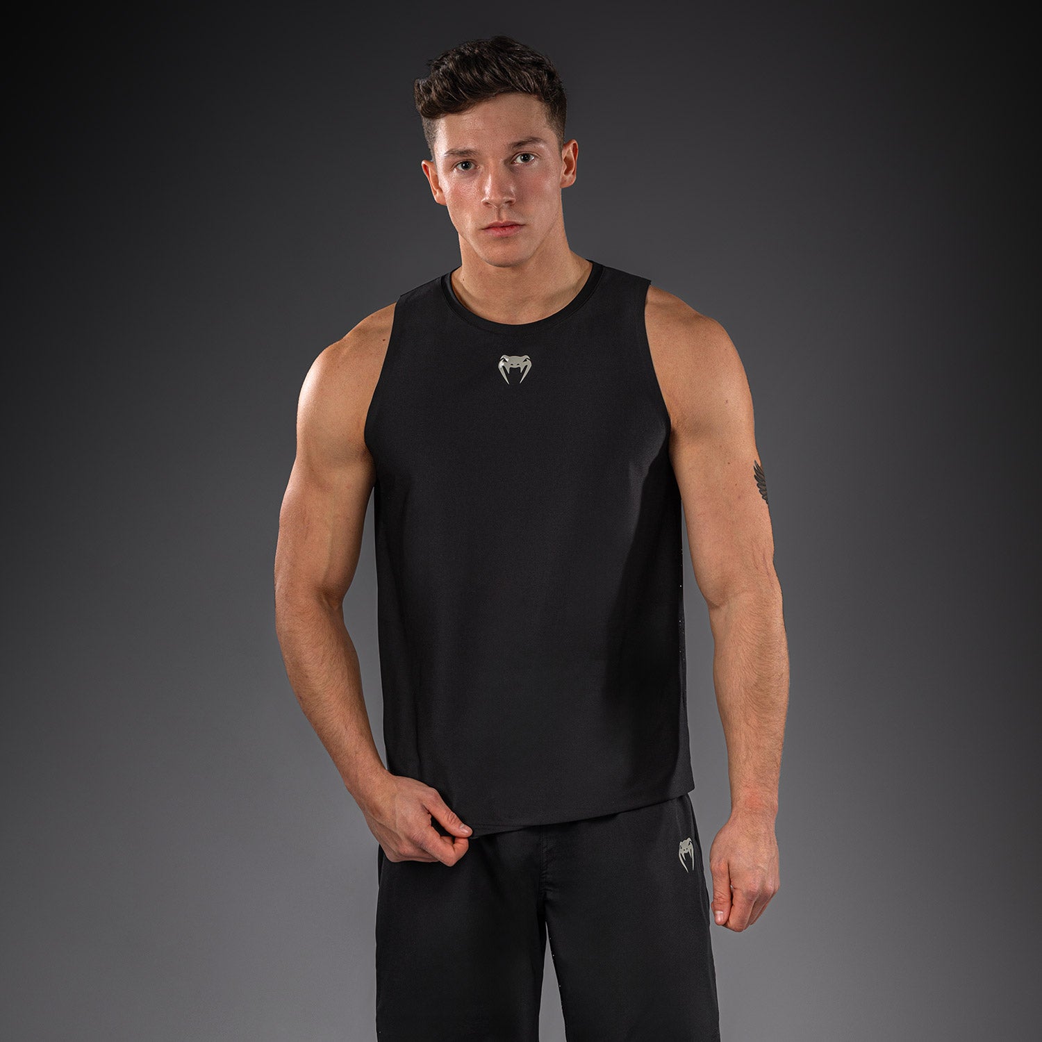 venum-lazer-tanktop-dry-tech-schwarz-grau image 1