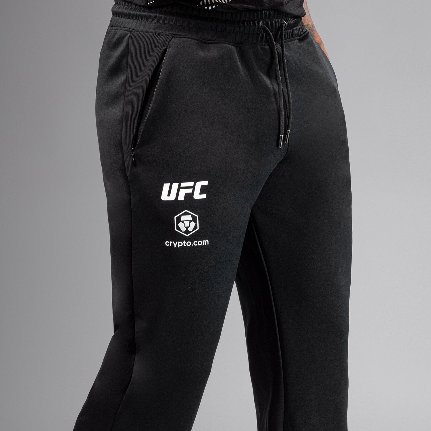 venum-ufc-fusion-authentic-fight-night-walkout-hose-herren-schwarz-straight-leg image 6