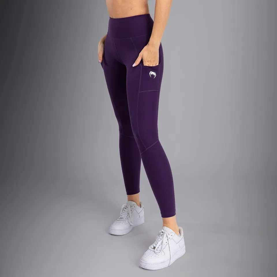 venum-essential-damen-performance-leggings-tiefpurpur image 1