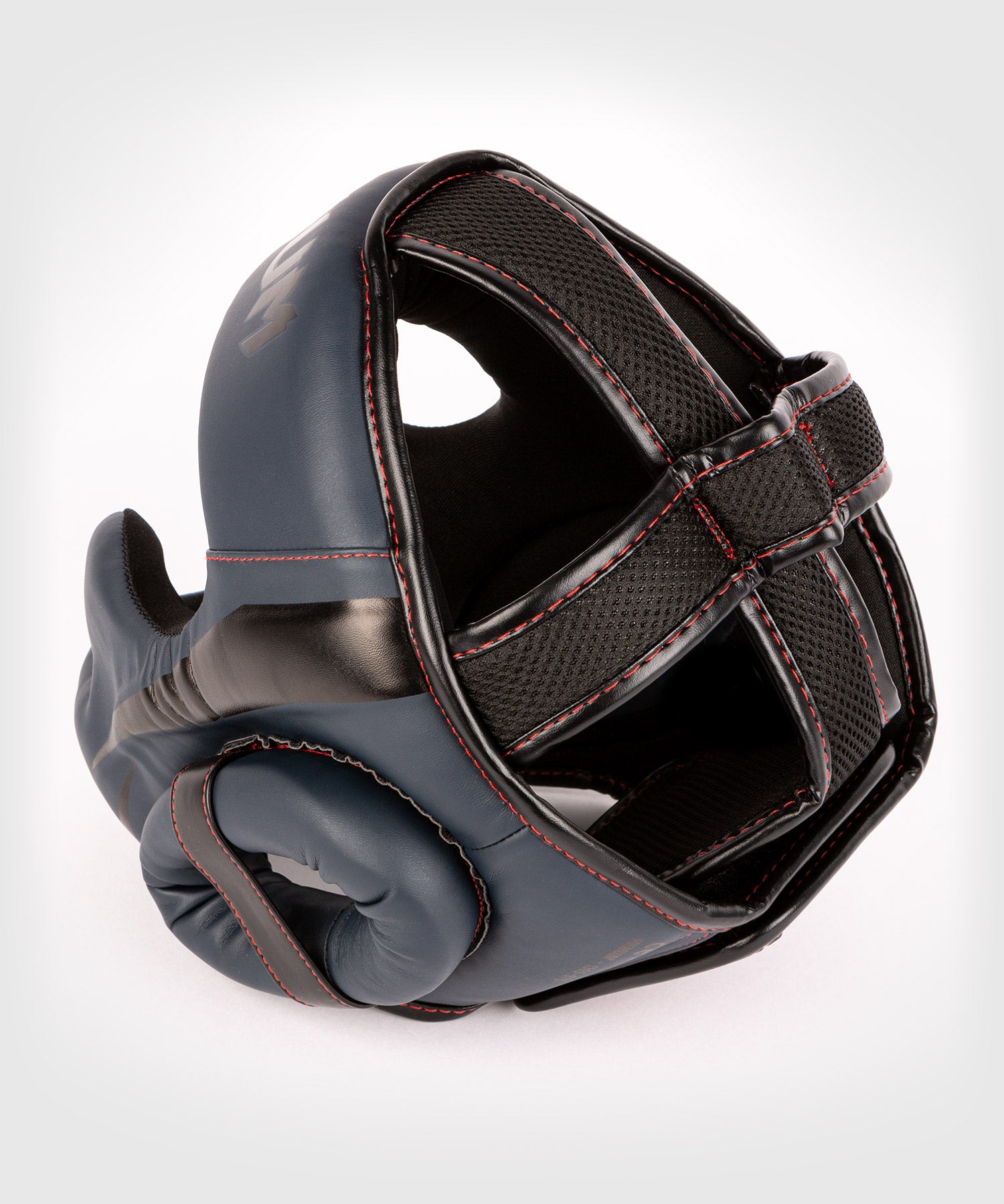 venum-elite-kopfschutz-marineblau-schwarz-rot image 4