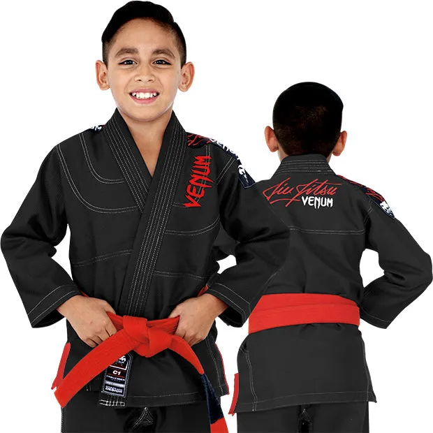 venum-challenger-2-0-kids-bjj-gi-kampfanzug-schwarz image 1