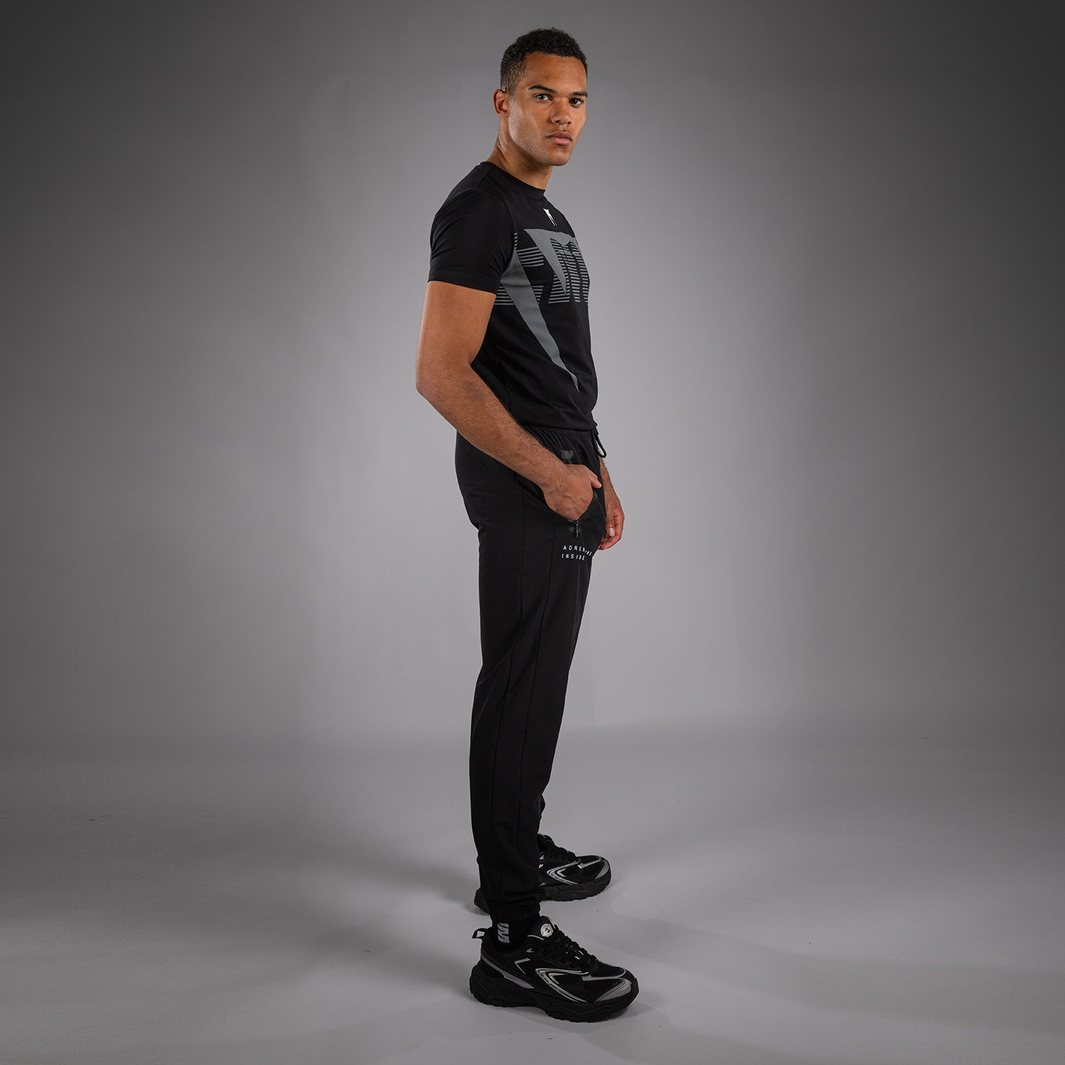 venum-adrenaline-jogginghose-herren-schwarz-silbergrau image 5