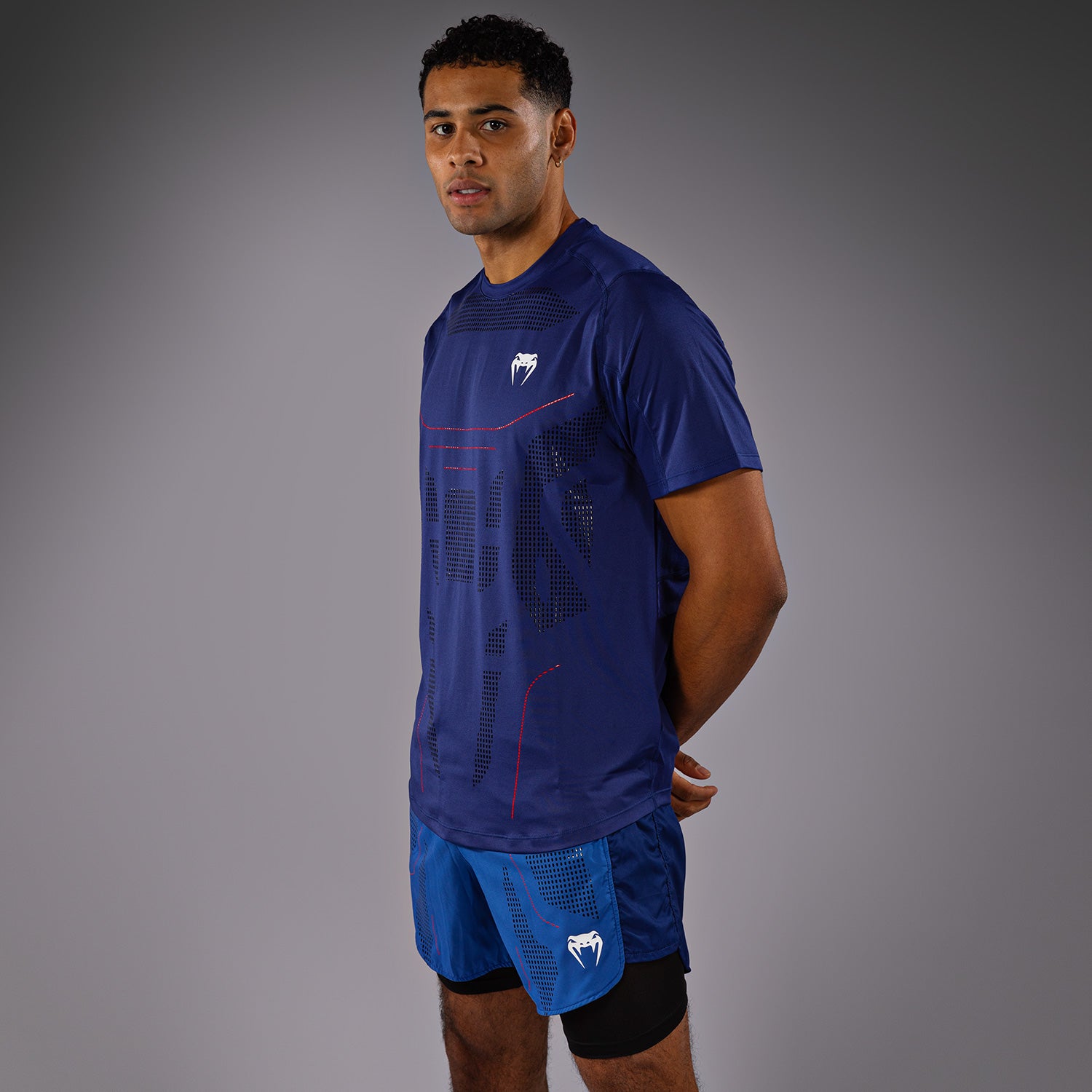 venum-technical-3-0-dry-tech-t-shirt-herren-nachtblau image 2