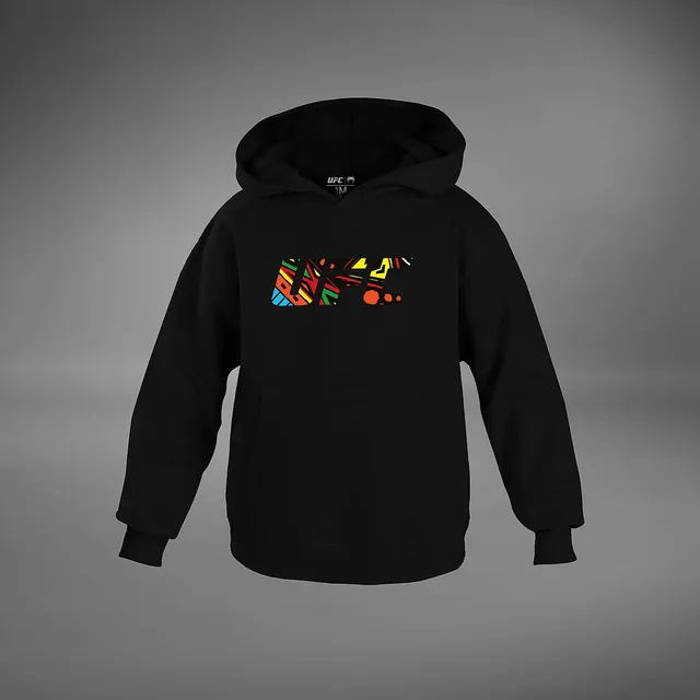 ufc-unrivaled-by-venum-alex-pereira-kinder-hoodie-schwarz image 1