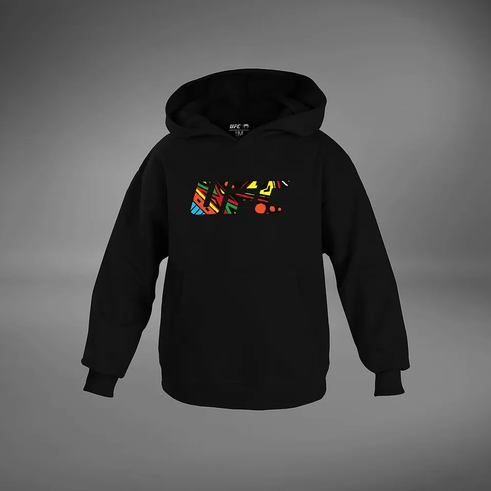 ufc-unrivaled-by-venum-alex-pereira-kinder-hoodie-schwarz image 1