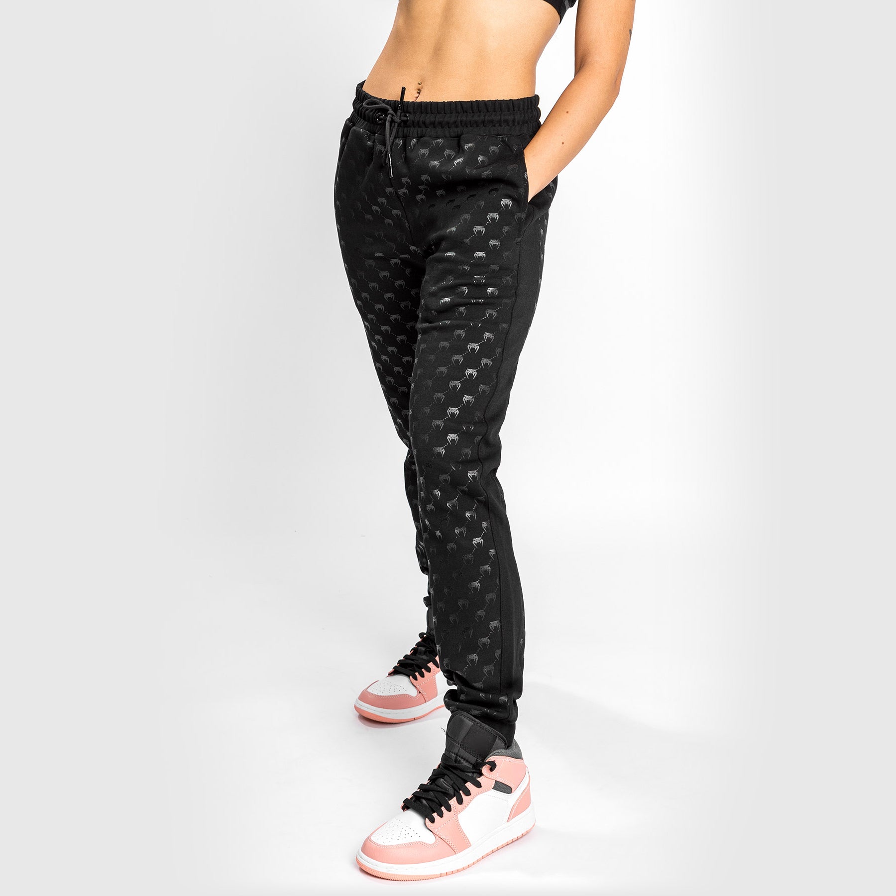 venum-kontact-evo-monogram-jogginghose-damen-schwarz image 2