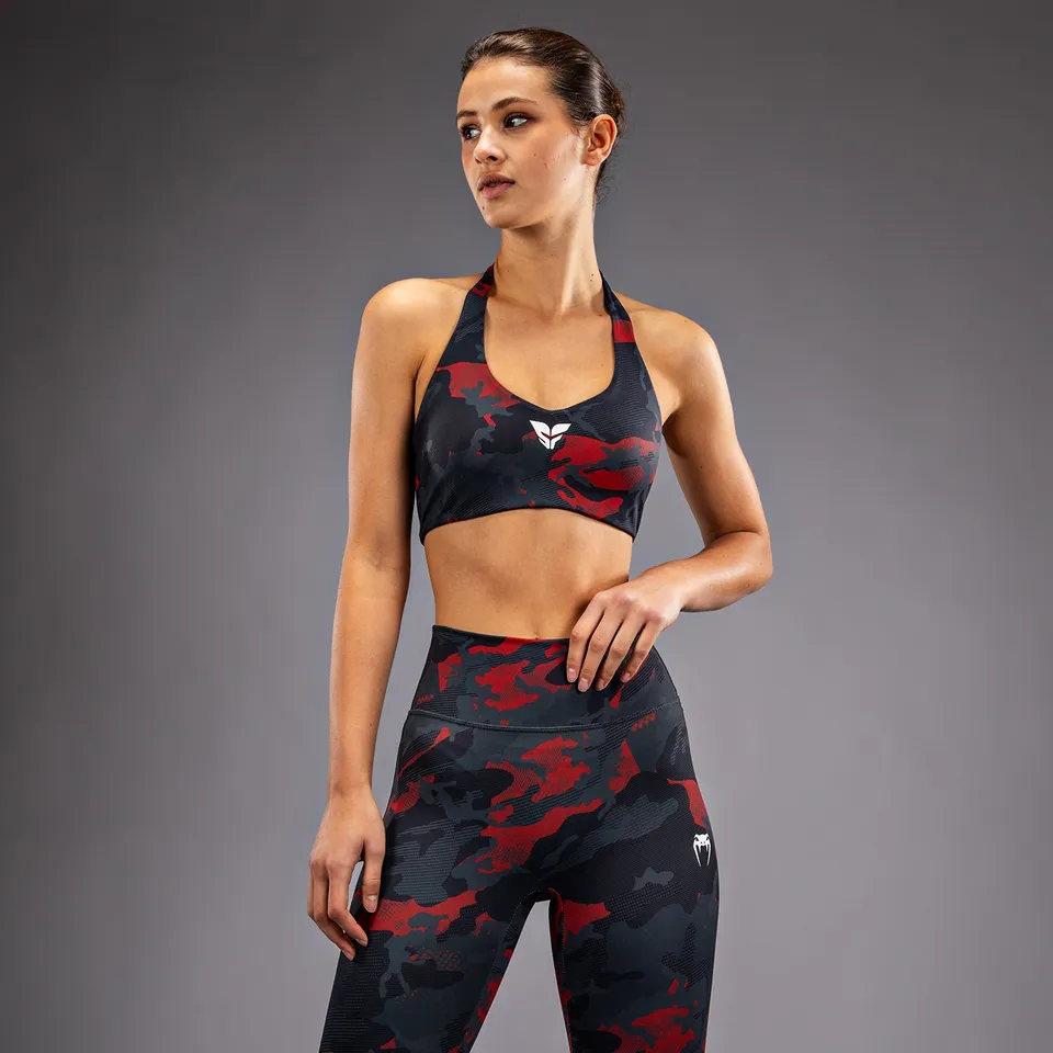 venum-x-sophia-rose-damen-sport-bh-urban-red-camo image 1