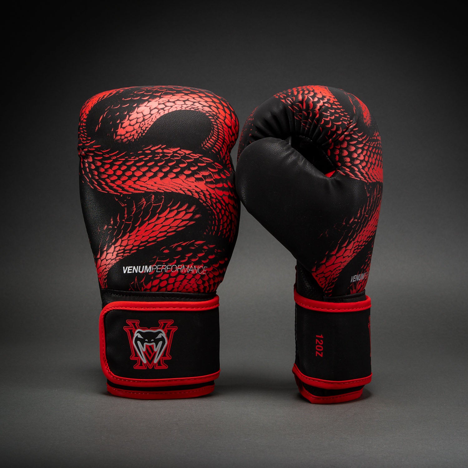 venum-matupa-boxhandschuhe-schwarz-rot-silber image 2