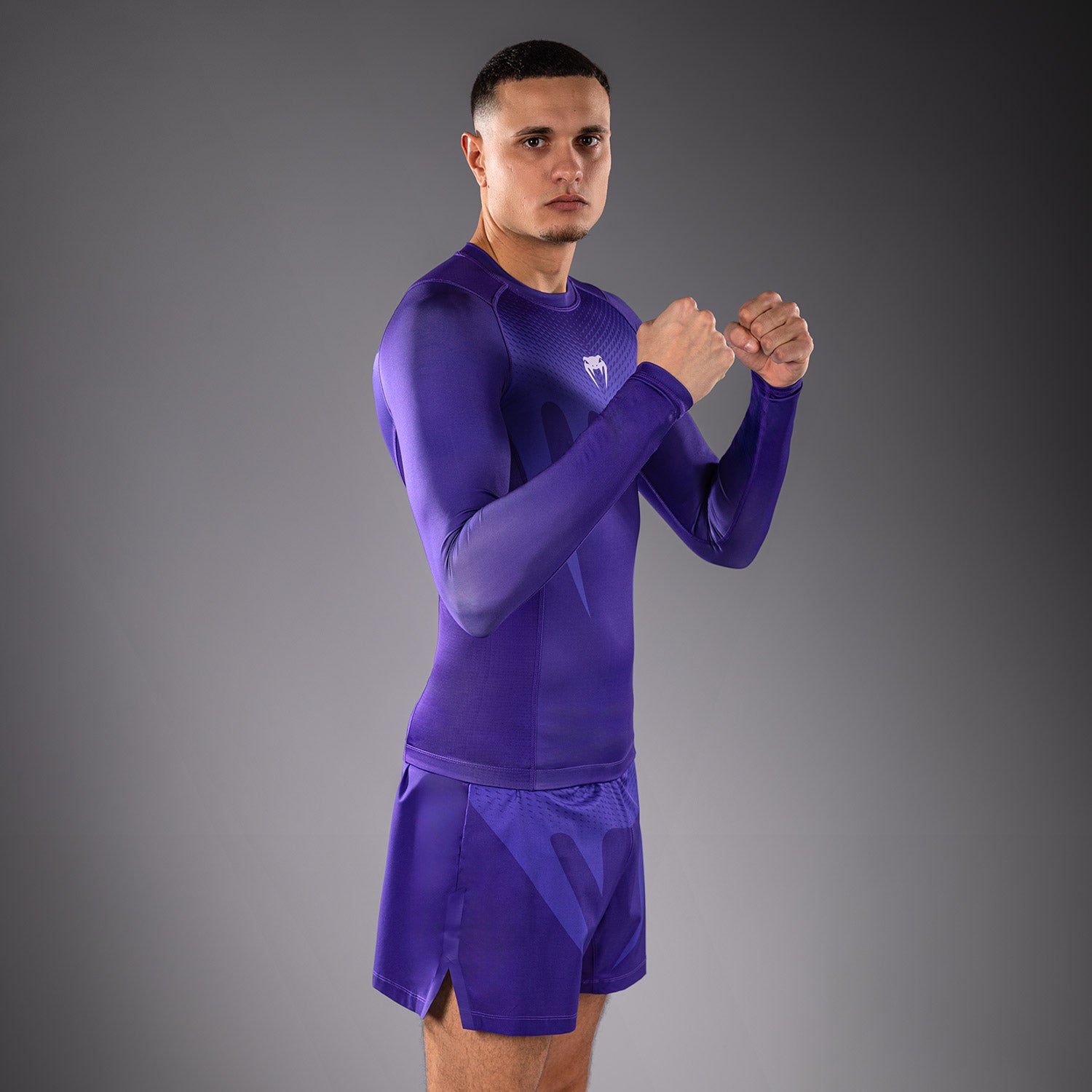 venum-no-gi-rashguard-langarm-herren-lila image 2