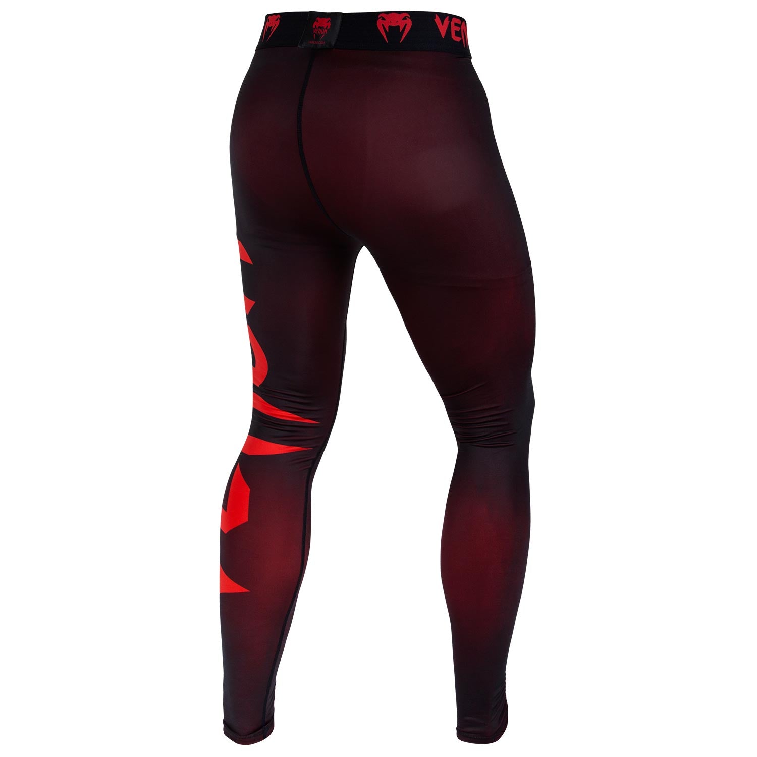 venum-giant-spats-kompressionstights-herren-schwarz-rot image 2