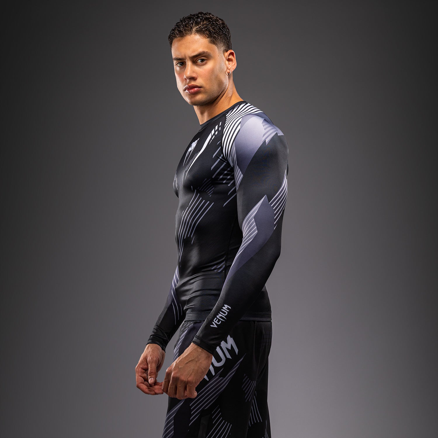 venum-no-gi-6-0-langarm-rashguard-herren-schwarz-wei image 3