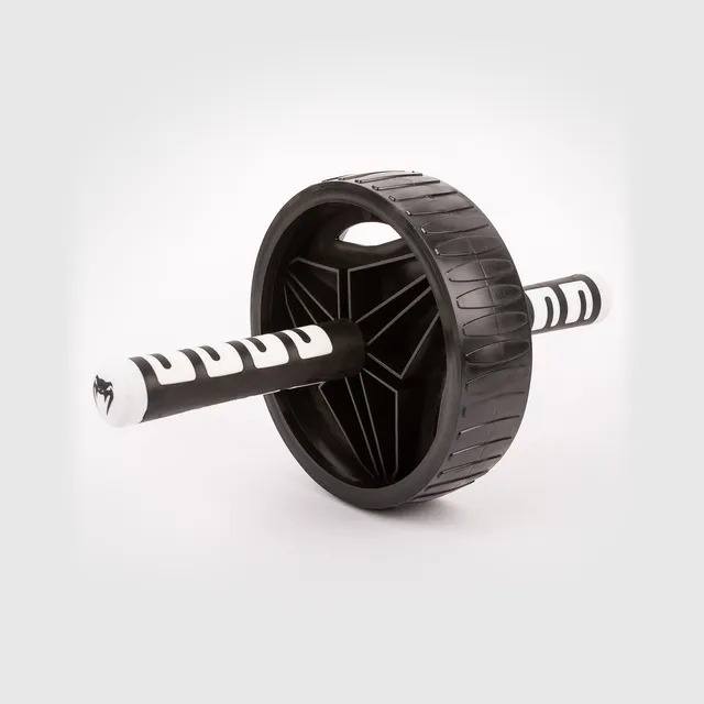 venum-challenger-bauchmuskelrolle-ab-wheel-schwarz-wei image 1