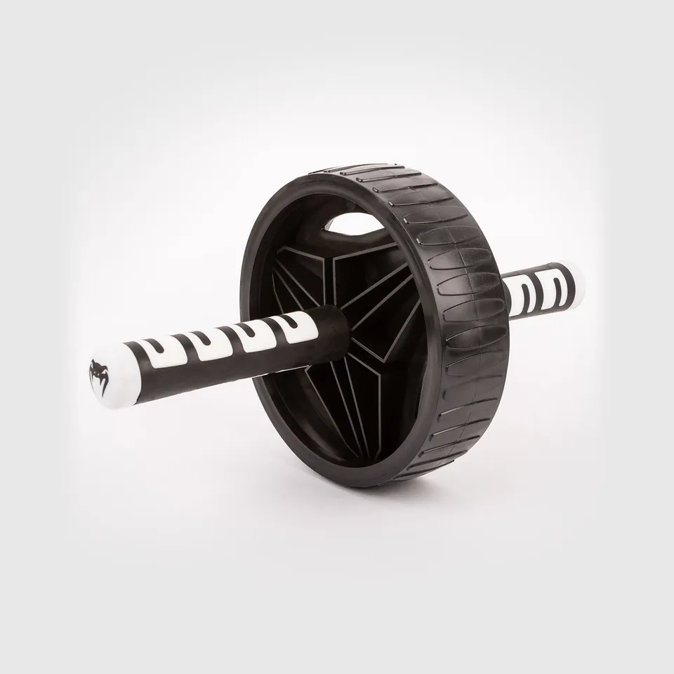 venum-challenger-bauchmuskelrolle-ab-wheel-schwarz-wei image 1