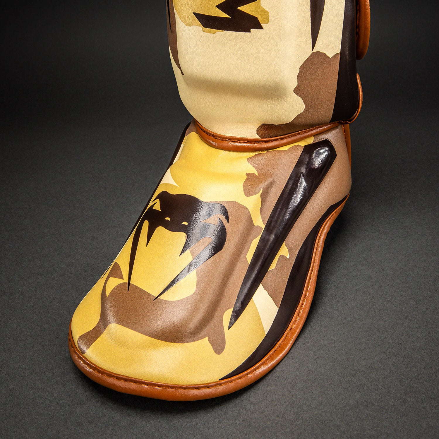 venum-elite-schienbeinschoner-hellbeige-braun image 3