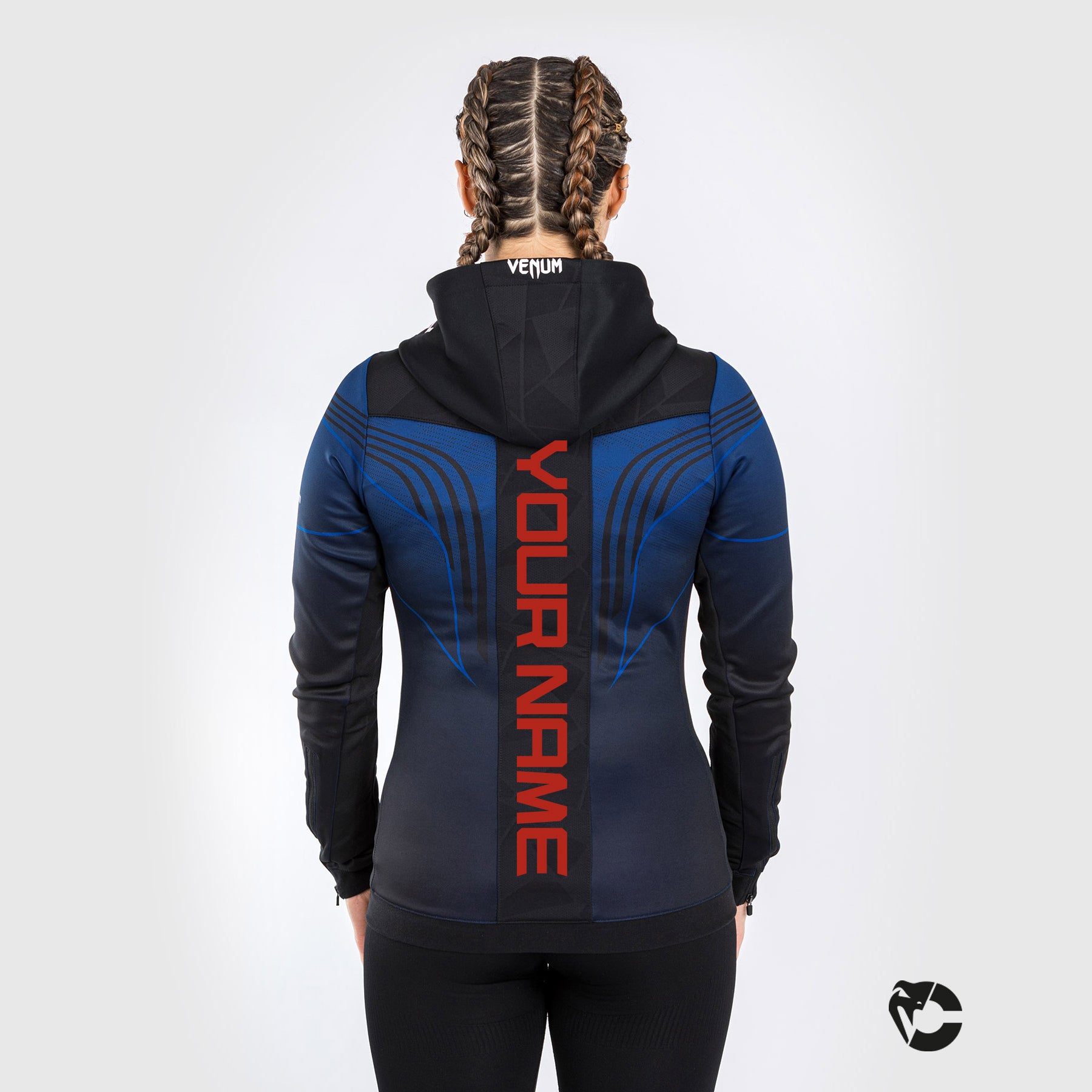 ufc-venum-authentic-fight-night-2-0-walkout-hoodie-f-r-frauen-midnight-edition image 1