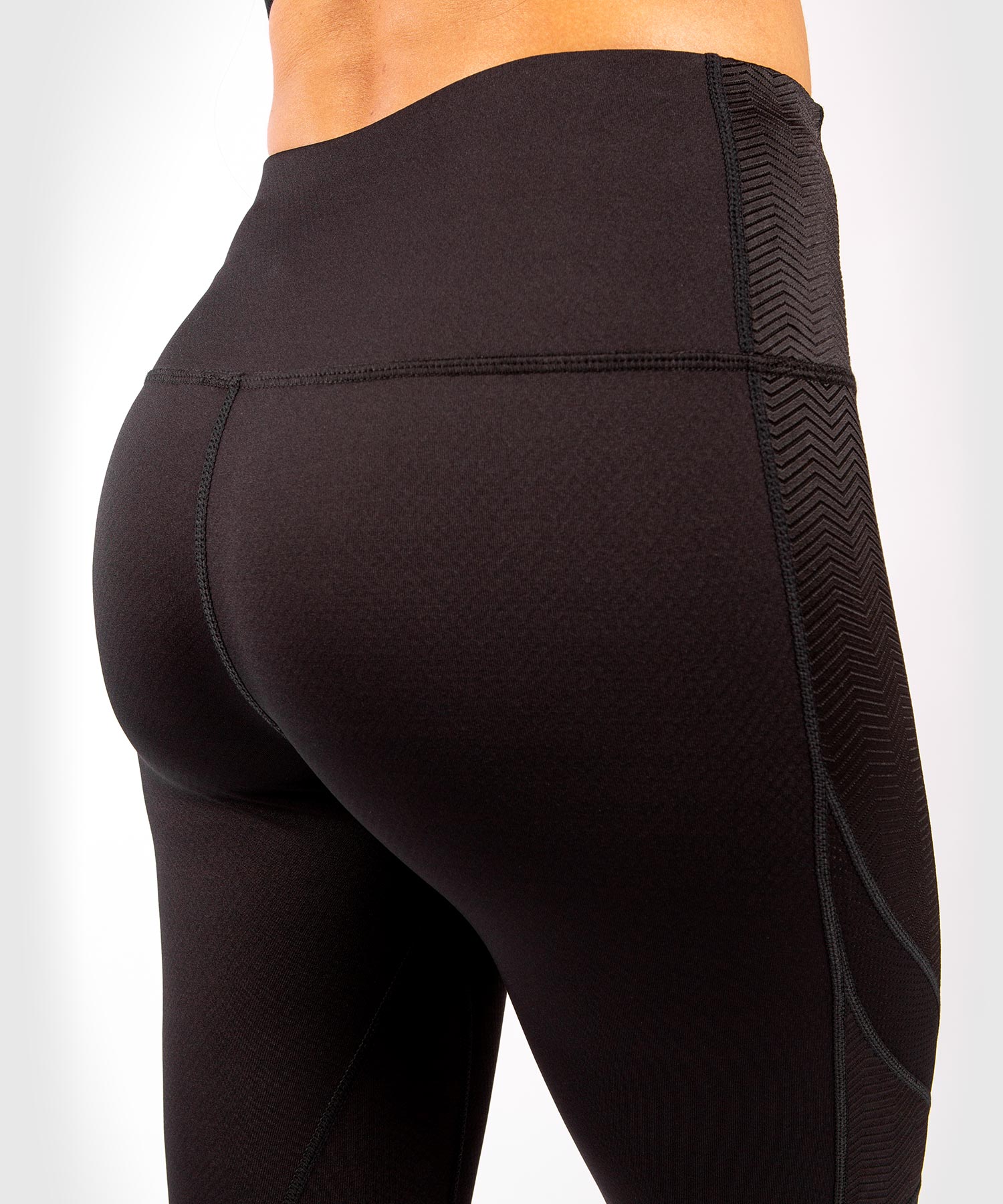 venum-g-fit-leggings-damen-schwarz-schwarz-mit-mesh image 7