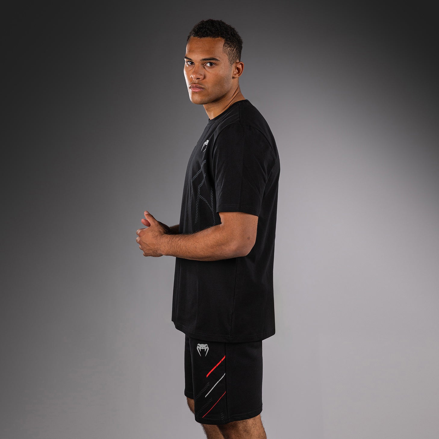 venum-ufc-pi-3-0-t-shirt-schwarz-f-r-herren image 2