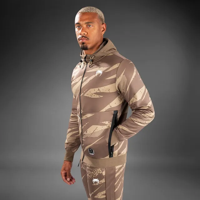 ufc-adrenaline-by-venum-fight-week-herren-zip-hoodie-full-zip-desert-camo image 1