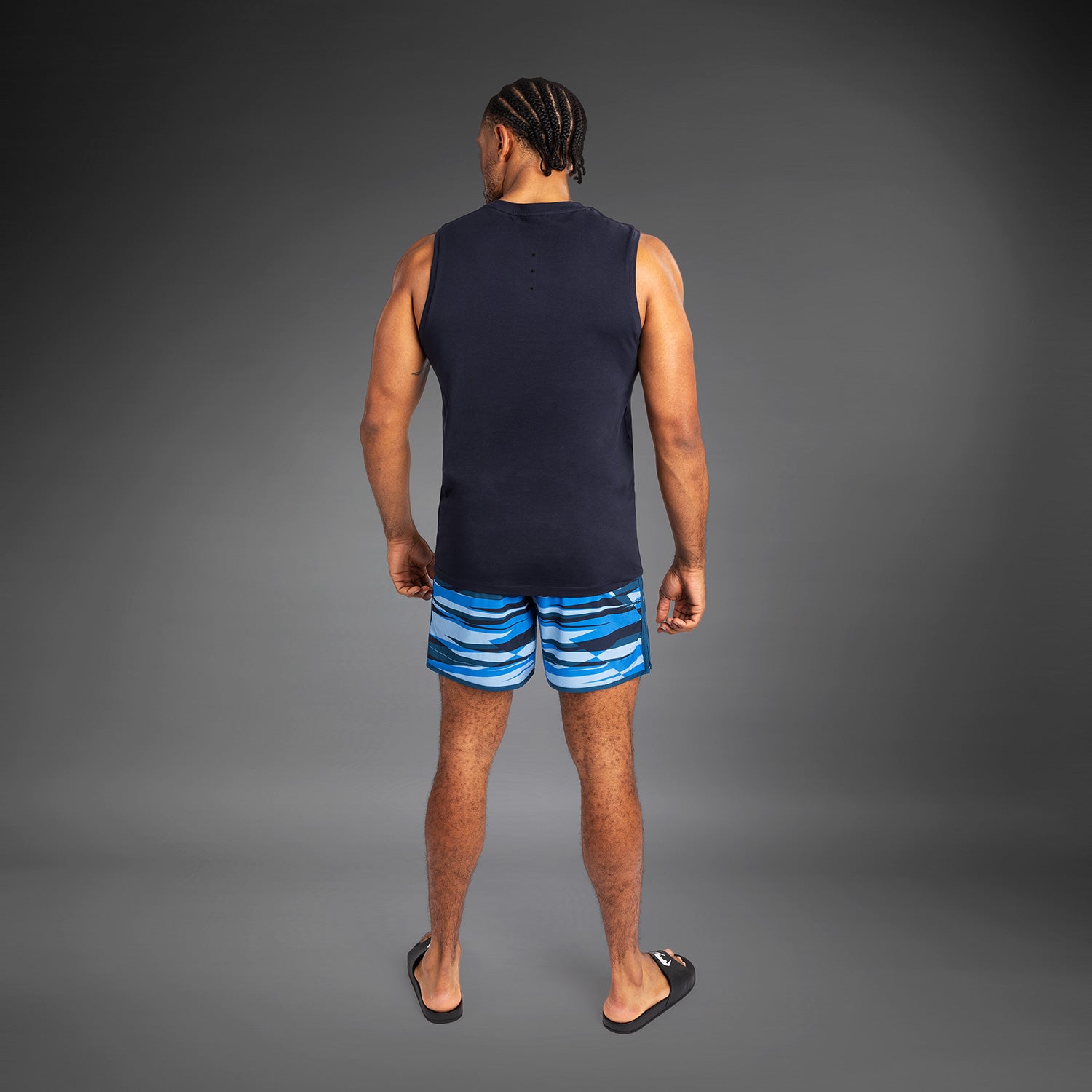 venum-rapid-herren-tank-top-snake-head-shadow-blue image 4