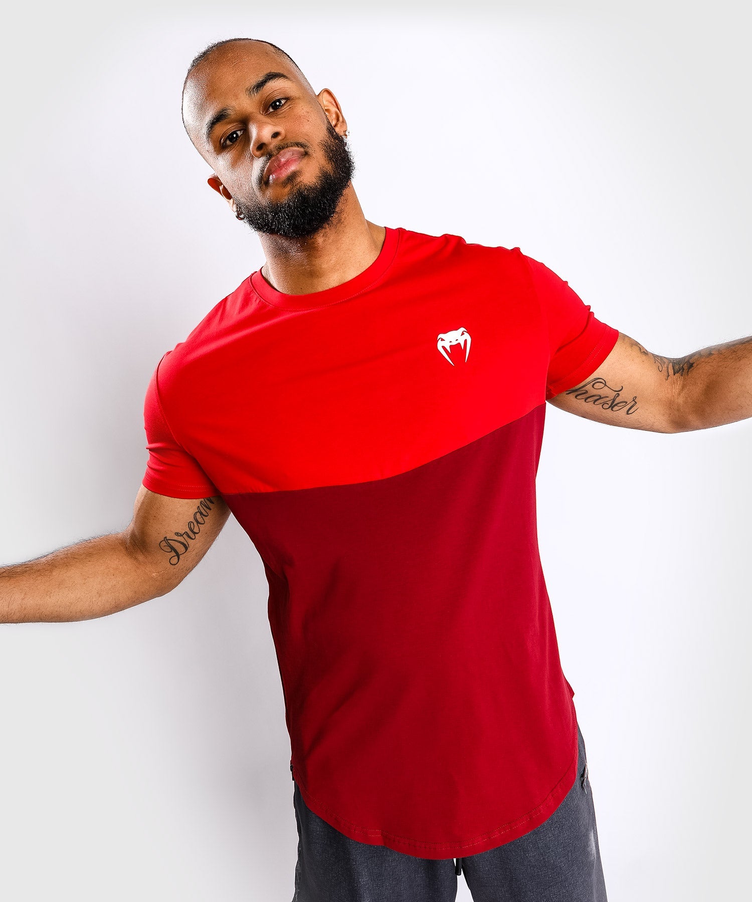 venum-laser-2-0-t-shirt-herren-rot image 3