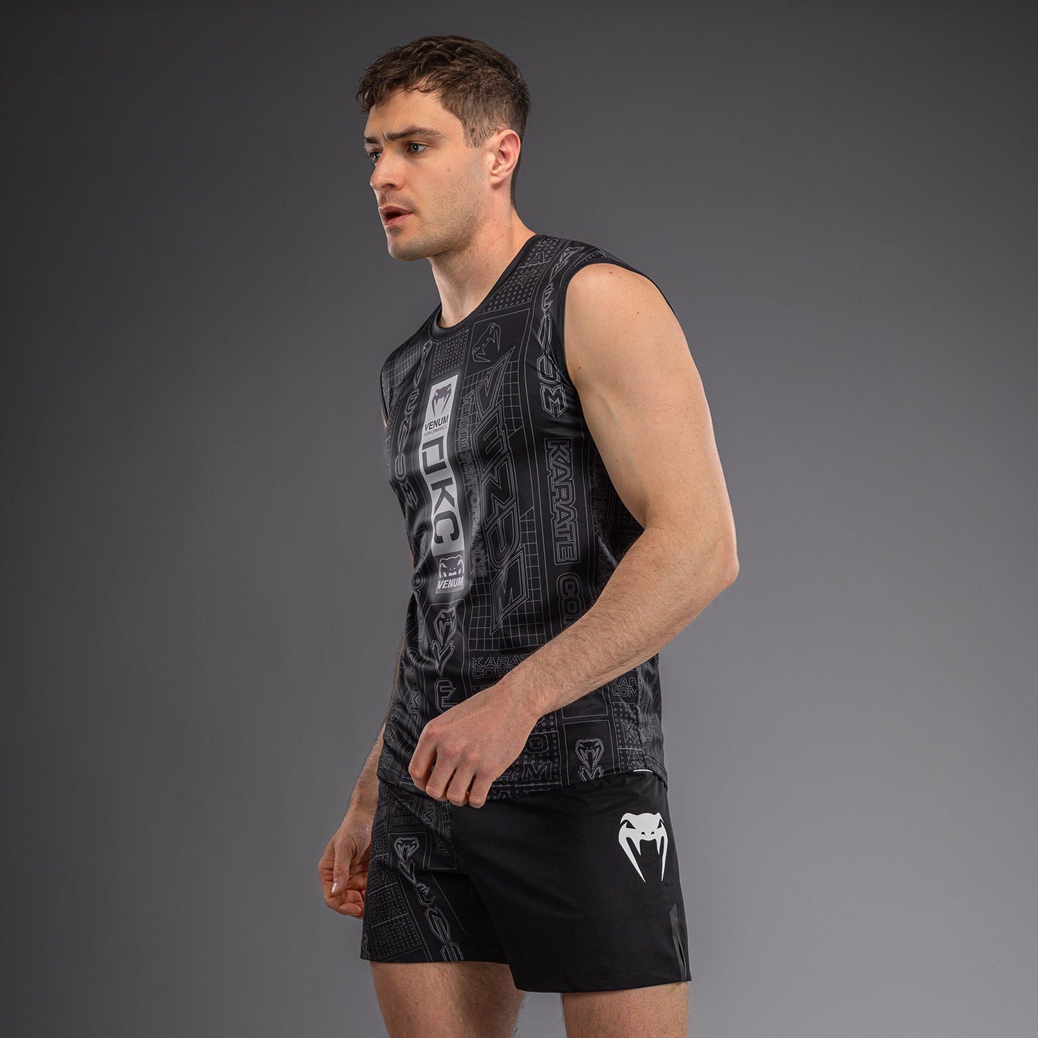 karate-combat-by-venum-dry-tech-tanktop-herren-schwarz-grau image 3