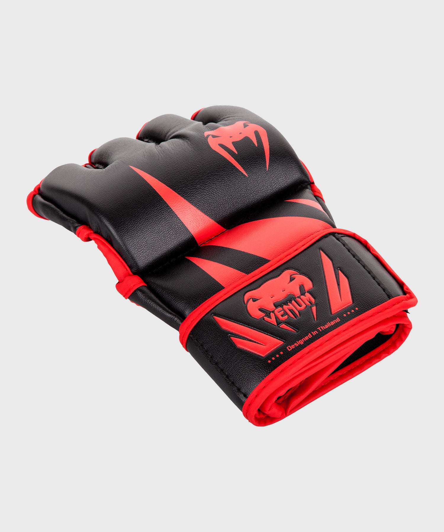 venum-challenger-mma-handschuhe-ohne-daumen-schwarz-rot image 7