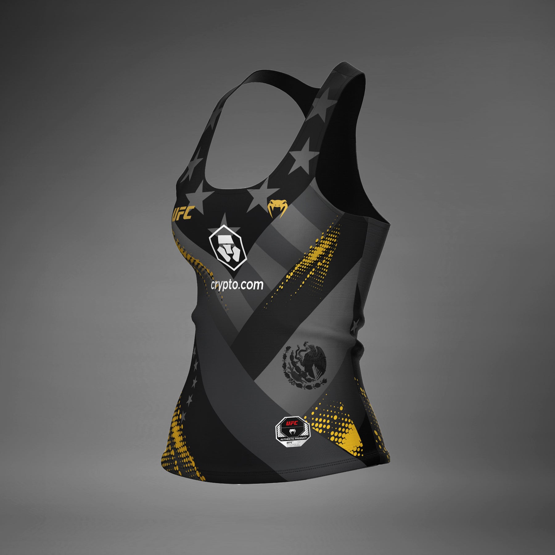 ufc-by-venum-julianna-pe-a-sport-long-bra-damen-schwarz image 1