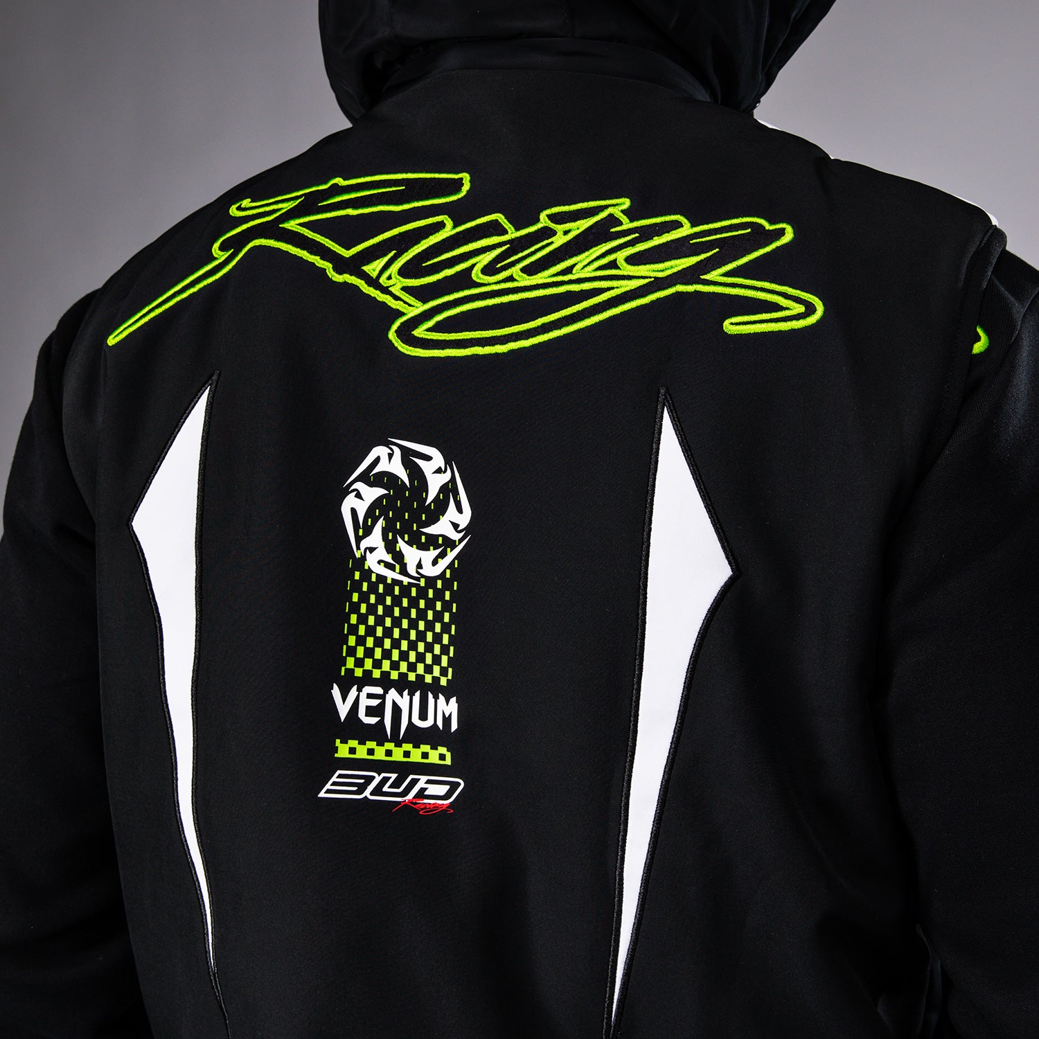 venum-x-bud-racing-herren-weste-rmellos-schwarz-wei-lindgr-n image 7