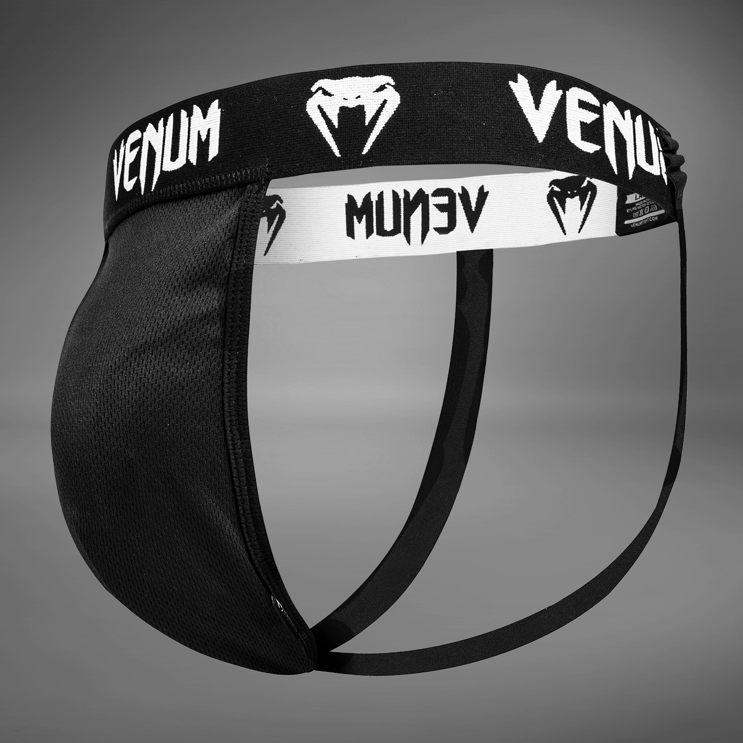 venum-competitor-silver-series-tiefschutz-mit-suspensorium-grau-schwarz image 7